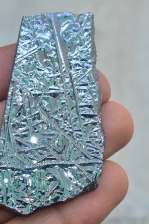 Title: Silicon Druzy Slice / Top Grade Silicon Druzy Gemstone Slab / 108.20 Ct. / 65×34×5 mm. / Loose Gemstone / N‑466