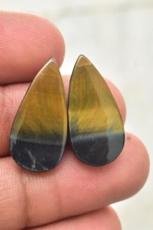 Title: Blue Labradorite Cabochon Pendant / Stamped 925 Sterling Silver Pendant / Blue Fire Jewelry / Round Shape / Loose Gemstone Jewelry P‑186