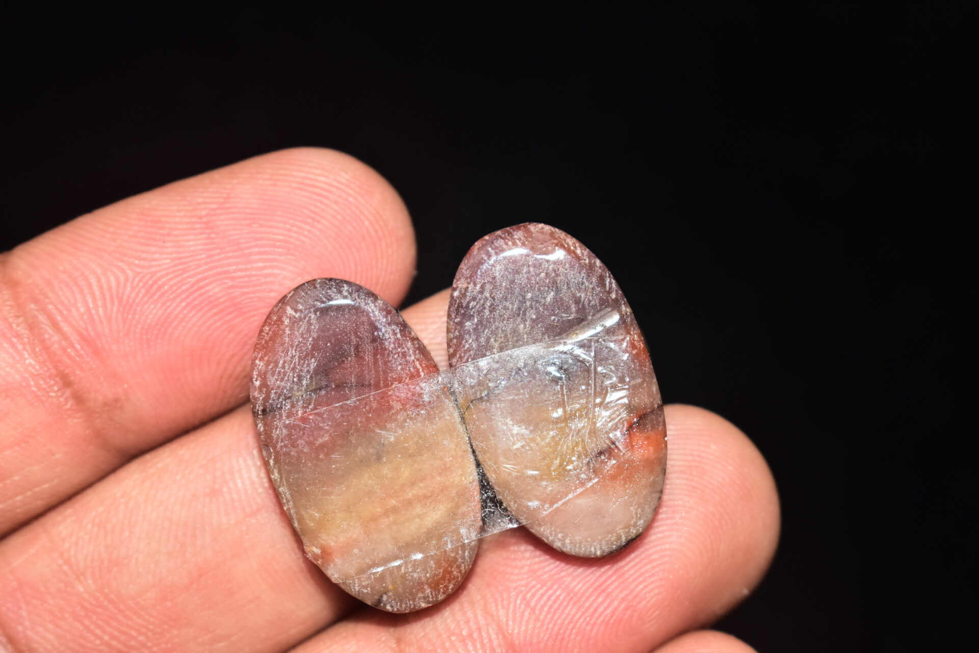 Mookaite Cabochon / Natural Red Mookaite Gemstone / For Wire Wrap Jewelry / Oval Shape / 29.95 Ct. / 24x14x5 mm. / Loose Gemstone / Q- 742 - Image 5