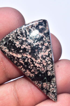 Flower Obsidian Cabochon / Flower Obsidian Gemstone / Freeform Shape / 21.45 Ct. / 36x24x5 mm. / Loose Gemstone / B-99