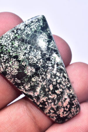 Flower Obsidian Cabochon / Flower Obsidian Gemstone / Freeform Shape / 35.55 Ct. / 41x28x4 mm. / Loose Gemstone / B-97